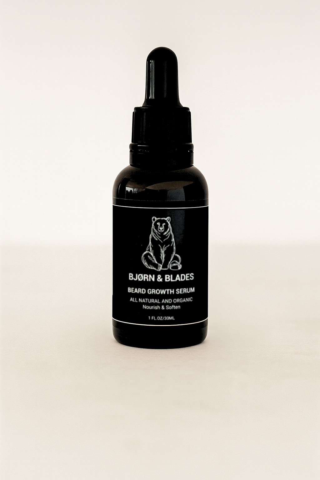 Beard Growth Serum - Jojoba & E-vitamin
