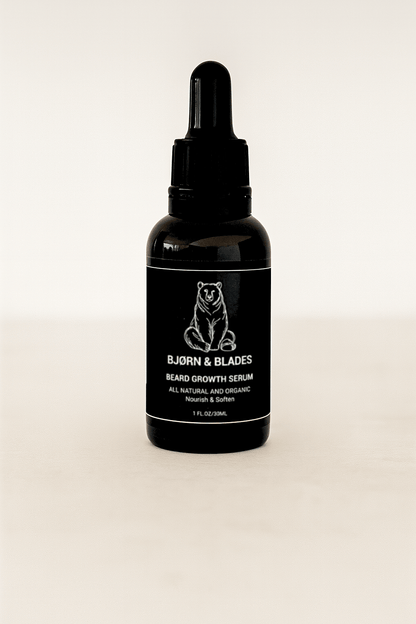 Beard Growth Serum - Jojoba & E-vitamin