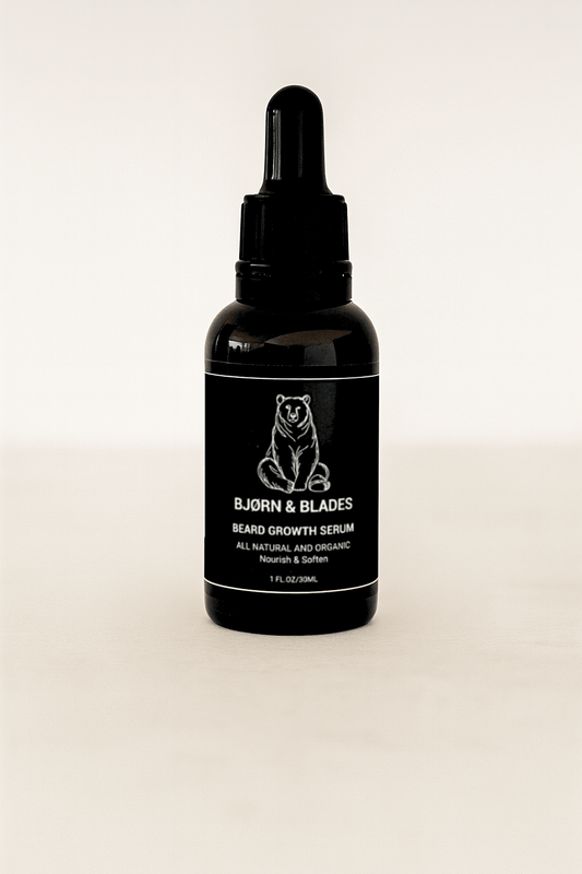 Beard Growth Serum - Jojoba & E-vitamin