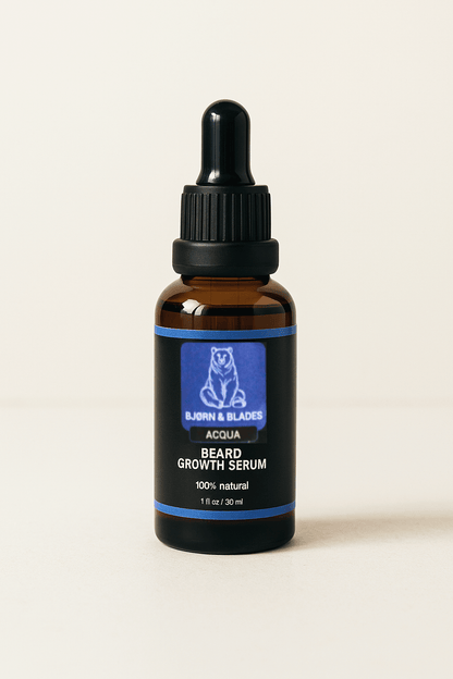 Bartwuchs-Serum-Set